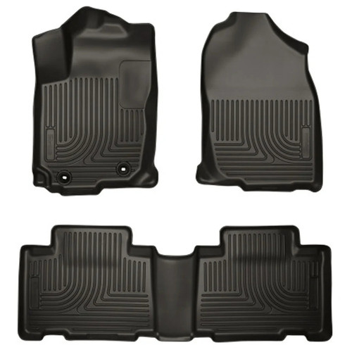 Husky Liners WeatherBeater Floor Liner - Front & Rear | 2018-2013 Toyota RAV4 Husky Liners WeatherBeater Floor Liner - Front & Rear | 2018-2013 Toyota RAV4