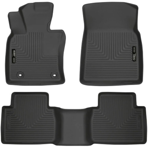 Husky Liners WeatherBeater Floor Liner - Front & Rear | 2024-2018 Toyota Camry Husky Liners WeatherBeater Floor Liner - Front & Rear | 2024-2018 Toyota Camry