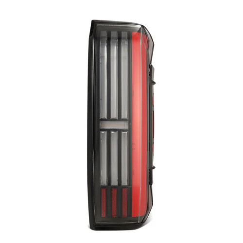 AlphaRex NOVA-Series Prismatic LED Tail Lights Black-Red | 2022-2026 Toyota Tundra