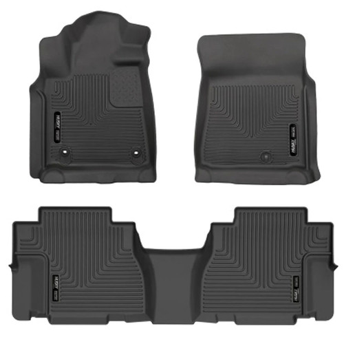 Husky Liners WeatherBeater Floor Liner - Front & Rear | 2022-2012 Toyota Sequoia Husky Liners WeatherBeater Floor Liner - Front & Rear | 2022-2012 Toyota Sequoia