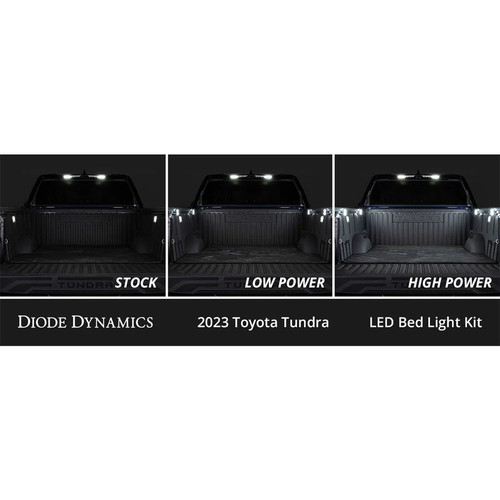 Diode Dynamics Stage Series Truck Bed Light Kit | 2022-2026 Toyota Tundra