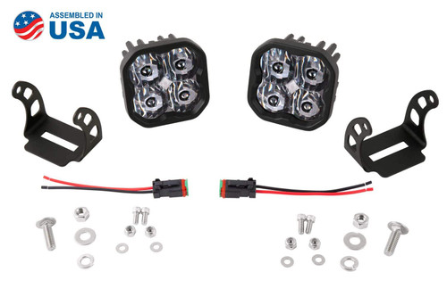 Diode Dynamics SS3 Stage Series 3" SAE/DOT White Pro LED Pod (pair)