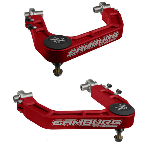 Camburg Kinetik Series Upper Control Arms (UCA) - Red| 2022-2025 Toyota Tundra Camburg Kinetik Series Upper Control Arms (UCA) - Red| 2022-2025 Toyota Tundra
