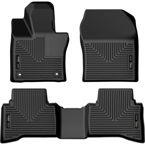 Husky Liners Weatherbeater Floor Liner - Front & Rear | 2023-2024 Toyota Prius Husky Liners Weatherbeater Floor Liner - Front & Rear | 2023-2024 Toyota Prius
