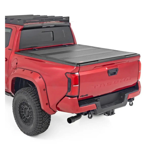Rough Country Low-Profile Tri-Fold Tonneau Cover | 2024+ Toyota Tacoma Rough Country Low-Profile Tri-Fold Tonneau Cover | 2024+ Toyota Tacoma