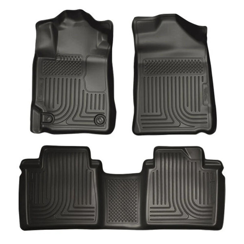 Husky Liners Weatherbeater Floor Liner - Front & Rear | 2011-2007 Toyota Camry Husky Liners Weatherbeater Floor Liner - Front & Rear | 2011-2007 Toyota Camry