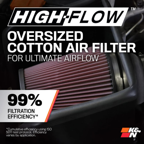 K&N Performance Cold Air Intake | 2024-2026 Toyota Tacoma