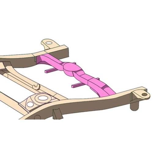 Rust Buster Spare Tire Carrier Crossmember | 2002-1996 Toyota 4Runner