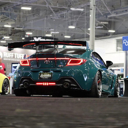 AlphaRex BRZ NOVA-Series Prismatic LED Fourth Brake Light Black - Clear | 2022+ Toyota GR86