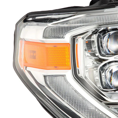 AlphaRex MK II NOVA-Series LED Projector Headlights Chrome | 2021-2014 Toyota Tundra