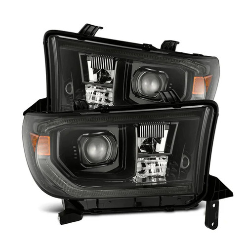 AlphaRex MK II LUXX-Series LED Projector Headlights Alpha-Black (With Level Adjuster) | 2007-2013 Toyota Tundra AlphaRex MK II LUXX-Series LED Projector Headlights Alpha-Black (With Level Adjuster) | 2007-2013 Toyota Tundra
