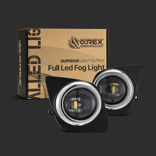 AlphaRex DoubleTap Dual Color LED Projector Fog Lights | 2015-2012 Toyota Tacoma