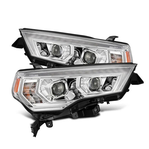 AlphaRex MK II PRO-Series Halogen Projector Headlights Chrome | 2020-2014 Toyota 4Runner AlphaRex MK II PRO-Series Halogen Projector Headlights Chrome | 2020-2014 Toyota 4Runner
