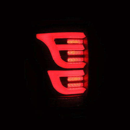 AlphaRex LUXX-Series LED Tail Lights Black | 2007-2013 Toyota Tundra