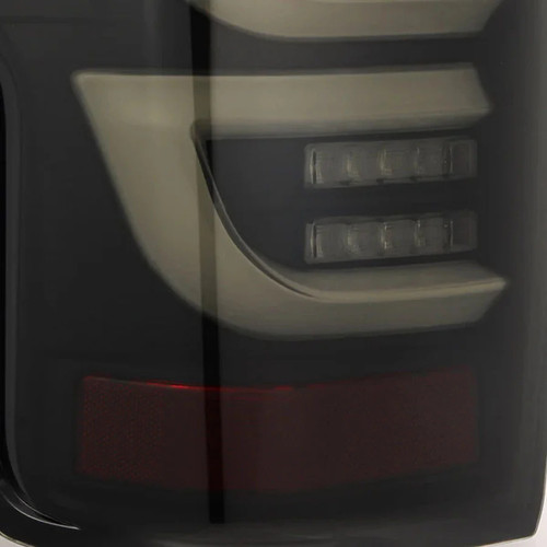 AlphaRex LUXX-Series LED Tail Lights Black | 2007-2013 Toyota Tundra