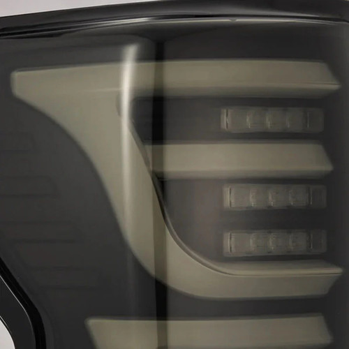 AlphaRex LUXX-Series LED Tail Lights Black | 2007-2013 Toyota Tundra