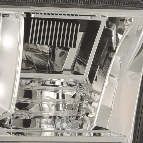 AlphaRex MK II NOVA-Series LED Projector Headlights Chrome (With Level Adjuster) | 2007-2013 Toyota Tundra