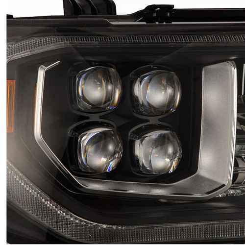 AlphaRex MK II NOVA-Series LED Projector Headlights Black (With Level Adjuster) | 2007-2013 Toyota Tundra