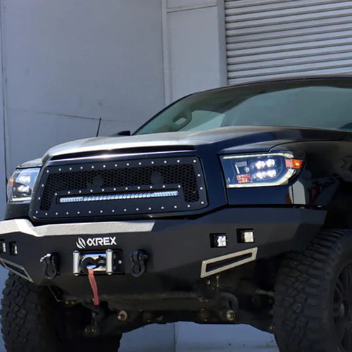 AlphaRex MK II NOVA-Series LED Projector Headlights Alpha-Black (With Level Adjuster) | 2008-2017 Toyota Sequoia