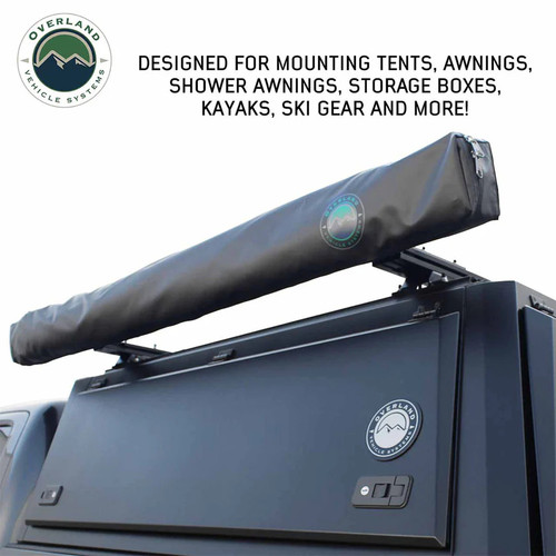 Overland Vehicle Systems Expedition Truck Cap Crossbars | 2024-2026 Toyota Tacoma