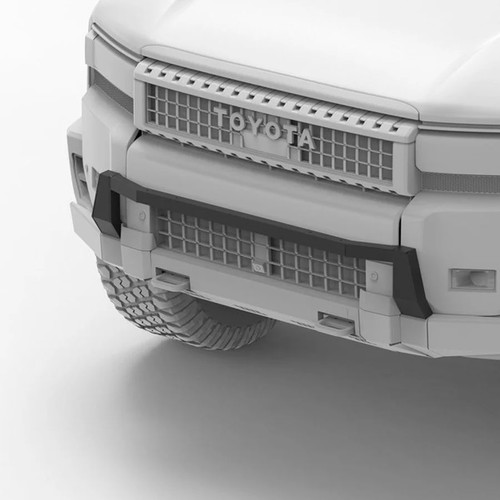 NYTOP Front Hybrid Bumper Bull Bar | 2024+ Toyota Land Cruiser NYTOP Front Hybrid Bumper Bull Bar | 2024+ Toyota Land Cruiser
