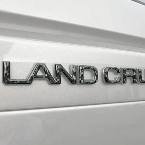 Tufskinz Rear Liftgate Letter Overlays | 2024+ Toyota Land Cruiser