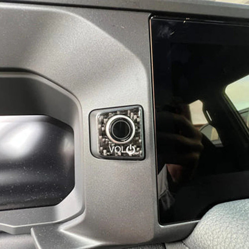 Tufskinz Volume Knob Accent Trim | 2024+ Toyota Land Cruiser