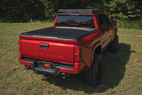 Rough Country Soft Roll Up Bed Cover | 2024-2026 Toyota Tacoma