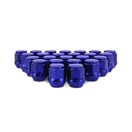 Mishimoto Steel Lug Nuts M14x1.5 - Blue | 2024-2026 Toyota Tacoma
