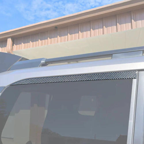 Tufskinz Rear Window Upper Accent Trim | 2024+ Toyota Land Cruiser