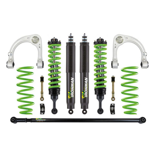 Ironman 4x4 Foam Cell Pro Suspension Kit Non-KDSS - Stage 3 Lift Kit | 2010-2024 Toyota Runner Ironman 4x4 Foam Cell Pro Suspension Kit Non-KDSS - Stage 3 Lift Kit | 2010-2024 Toyota Runner