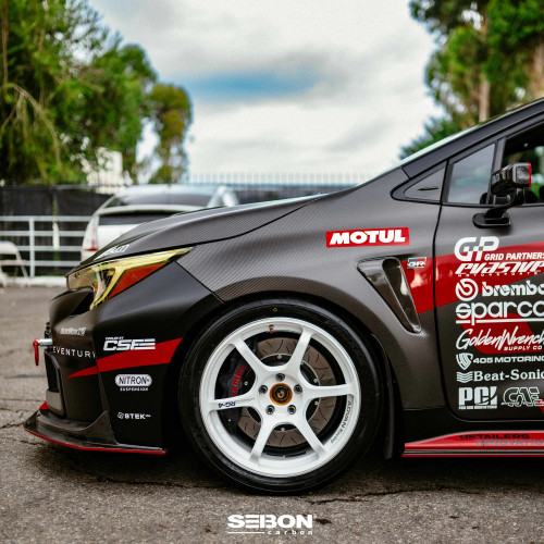 Seibon OEM Style Carbon FIber Fenders | 2023+ Toyota GR Corolla
