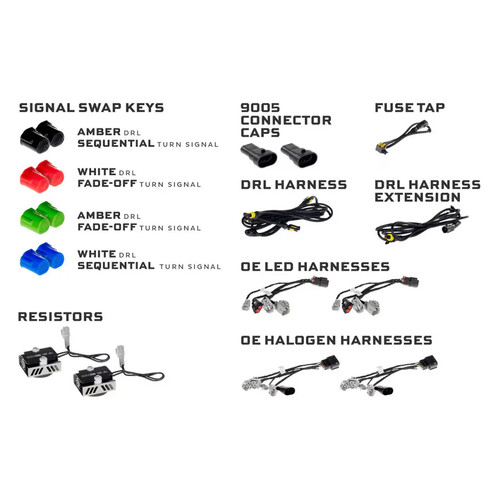 Morimoto XB Evo LED Headlights | 2014-2024 Toyota 4Runner