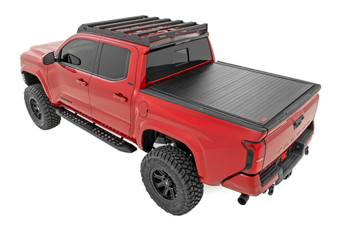 Rough Country Hard Roll Up Bed Cover | 2024-2026 Toyota Tacoma