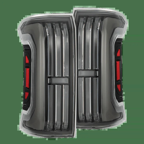 AlphaRex Black NOVA-Series Prismatic LED Tail Lights | 2024+ Toyota Tacoma AlphaRex Black NOVA-Series Prismatic LED Tail Lights | 2024+ Toyota Tacoma