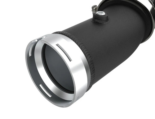 aFe Power BladeRunner 2 1/2" Aluminum Hot Charge Pipe - Black | 2024+ Toyota Land Cruiser