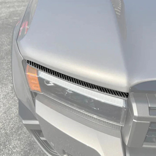 Tufskinz Upper Headlight Accent Trim | 2024+ Toyota Prado