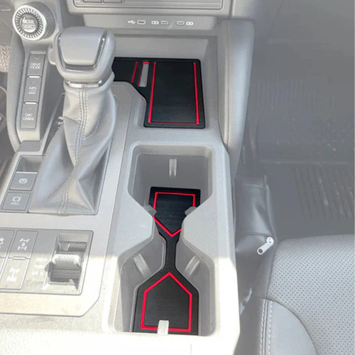 Tufskinz Center Console Foam Inserts | 2024+ Toyota Prado