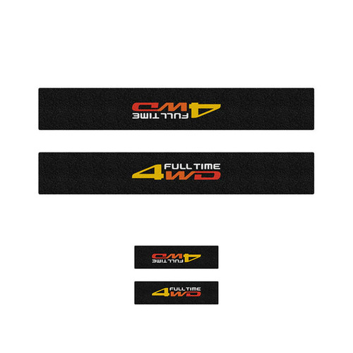 Tufskinz Door Sill Protection Overlays | 2024+ Toyota Prado