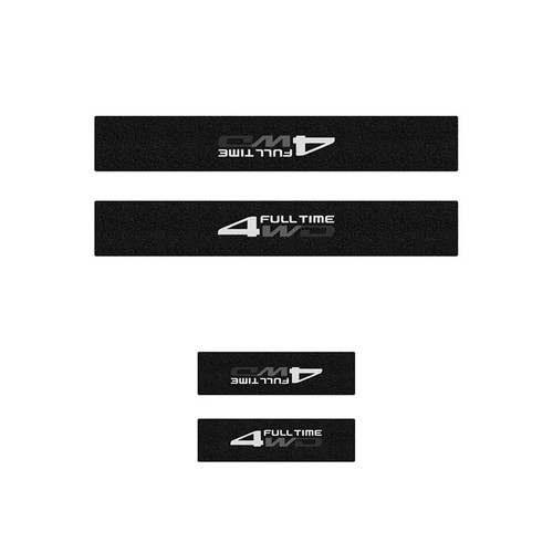 Tufskinz Door Sill Protection Overlays | 2024+ Toyota Prado