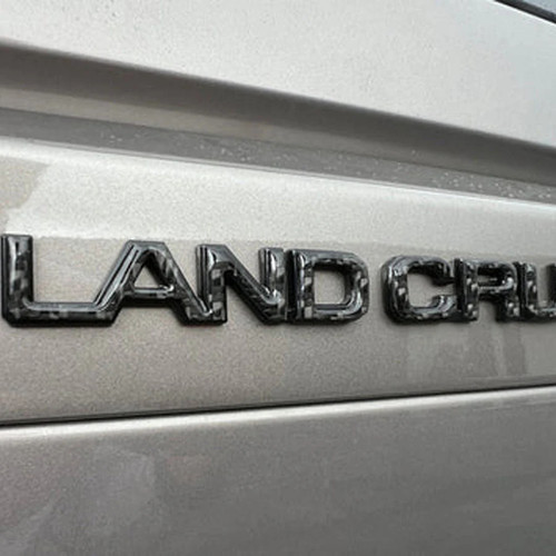 Tufskinz Rear Liftgate Letter Overlays | 2024+ Toyota Land Cruiser