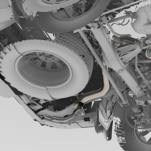 NYTOP Titainum Axle Dump Exhaust | 2024+ Toyota Prado