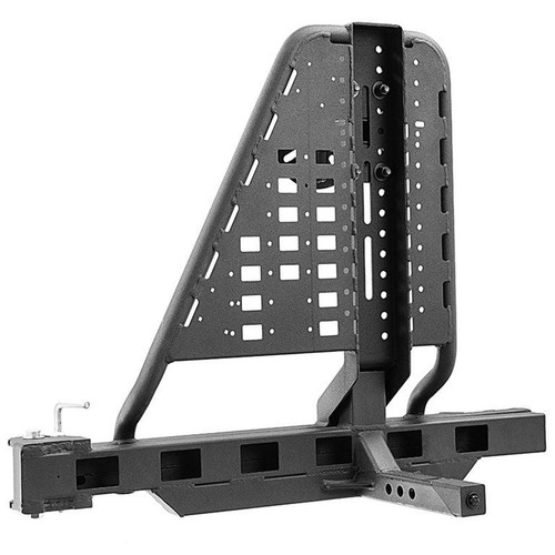 GoRhino Hitch Mount Swing-a-Way Tire Carrier | 2024+ Toyota Prado