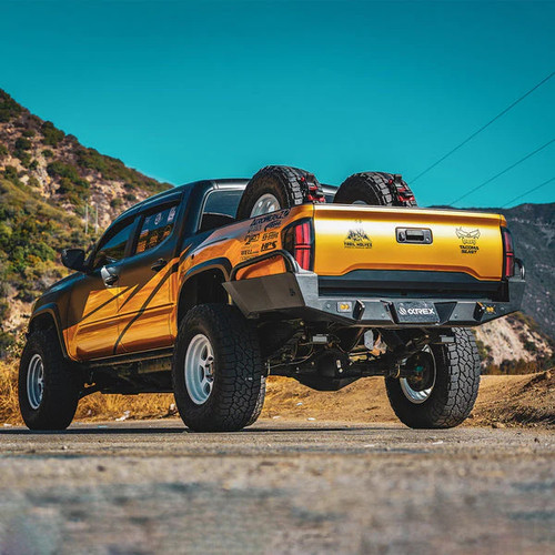 AlphaRex NOVA-Series Prismatic LED Tail Lights Alpha-Black | 2016-2023 Toyota Tacoma