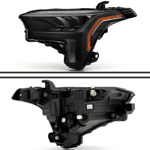 Spyder Black Factory Style LED Headlights | 2022-2025 Toyota Tundra Spyder Black Factory Style LED Headlights | 2022-2025 Toyota Tundra