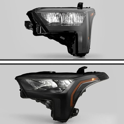 Spyder Black Factory Style LED Headlights | 2022-2025 Toyota Tundra Spyder Black Factory Style LED Headlights | 2022-2025 Toyota Tundra