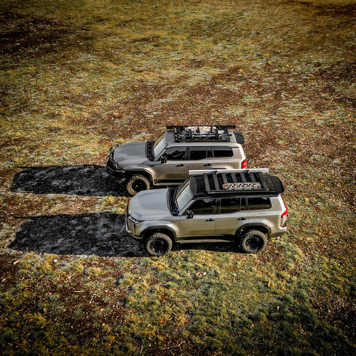 ARB Base Roof Rack Kit w/Mount & Deflector | 2024+ Toyota Land Cruiser