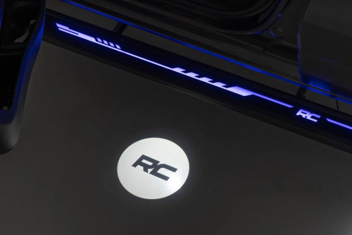 Rough Country Multi-Color LED Running Boards | 2022-2026 Toyota Tundra