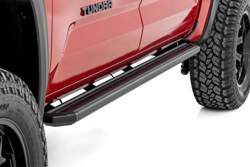 Rough Country Multi-Color LED Running Boards | 2022-2026 Toyota Tundra