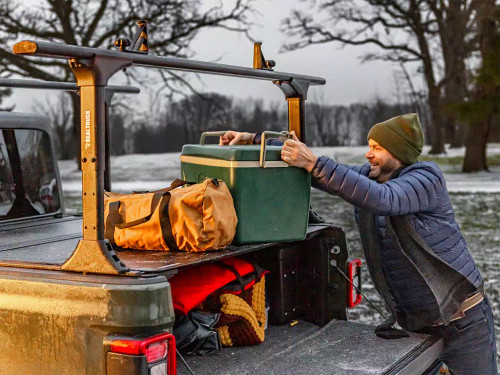 BAK Industries BAKFlip MX4 TS Hard Folding Tonneau Cover w/ T-Slot Rails | 2022-2026 Toyota Tundra